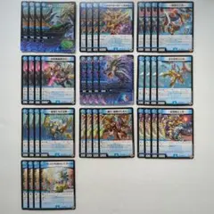 デュエルマスターズ 邪神vs邪神Ⅱ水文明デッキパーツ