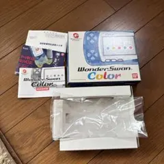 WonderSwan Color 箱、説明書のみ