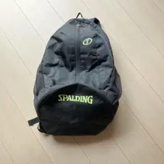 SPALDING メッシュバックパック ブラック