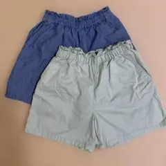 ユニクロ　ショートパンツ　2枚セット 130