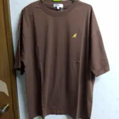 新品KANGOL ブラウン Tシャツ Lサイズ
