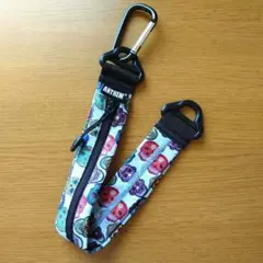 ANTHEM × HOLDTUBE スカル柄 ボトルケース ロング カラビナ付き