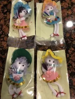 ハンドメイド ぬいぐるみ ストラップぬいぐるみ カントリードール ドールチャーム