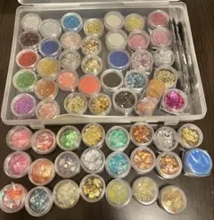 レジン・ネイル用品　グリッダー　ラメパウダー　ホログラム　ホイル