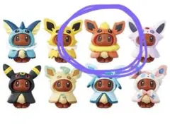 今週削除　ポケモン ブースター イーブイフィギュアコレクション ポンチョシリーズ
