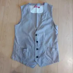 AUTHENTIC & COMPANY ベージュ ベスト