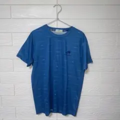 RUN NEW YORK Tシャツ ブルー トレーニング ランニング