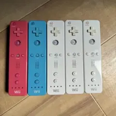Wiiリモコン５本セット