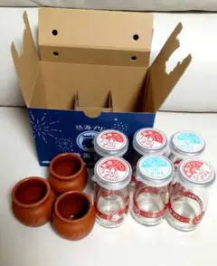 熱海プリン & 神戸フランツ 　プリン空き容器セット