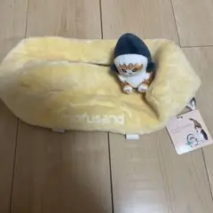 mofusand マスコット付きもふもふティッシュボックスカバー