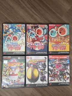 PS2カセット6枚セット❗