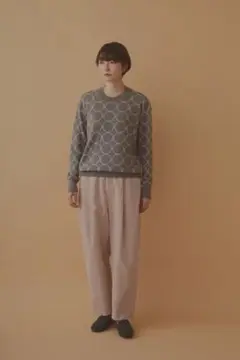 mina perhonenミナペルホネンland puzzleパンツ 36