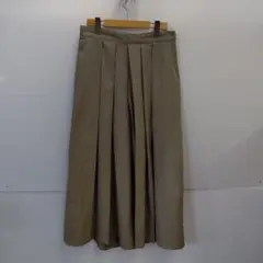 M11726 無印良品 タックワイドパンツ