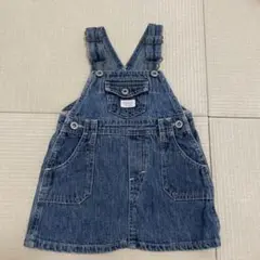 デニムオーバーオール　ワンピースサロペット　オシュコシュ 70
