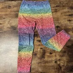 子供服 サイズ100 レインボースパッツ キッズサイズ ストレッチ