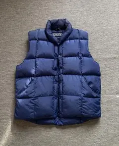 Lands' End ネイビー ダウンベスト M