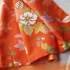 大柄小紋❤︎もみじ❤︎秋の花柄❤︎