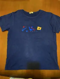FAMILIAR Tシャツ 150 ネイビー