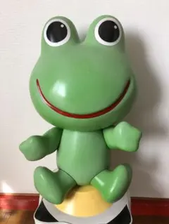 ケロちゃん　コルゲンコーワ　2代目　店頭　宣伝用　カエル　薬局　昭和　レトロ 1970s コーワ ケロちゃん 二代目店頭カエル | ブリキのおもちゃ