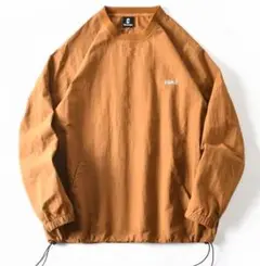 新品　ブラウン長袖トレーナー　防風　撥水　アウトドア　メンズMサイズ