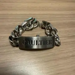 Jean Paul GAULTIER コルセット ブレスレット シルバー 希少