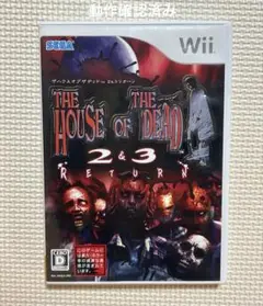 Wii SEGA ザハウスオブザデッド　2&3リターン　ソフト