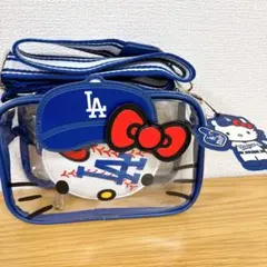 ドジャース ハローキティ クロスボディバック LA