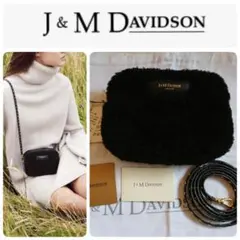 希少★新品 Ju0026M DAVIDSON ムートン リップスティック バッグ
