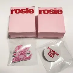 ROSÉ rosie popup シークレット ピンバッジ ロゼ