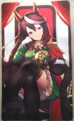 α1 ウマ娘 ドレス&髪をかき上げる シンボリルドルフ スリーブ