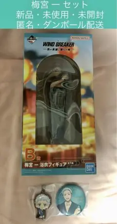 一番くじ WIND BREAKER B賞 フィギュアG賞 H賞　梅宮 一 セット