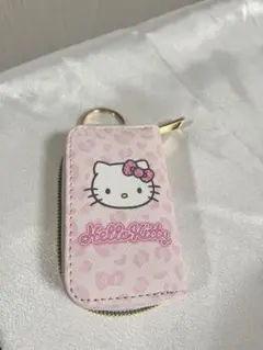 ハローキティ キーケース ヒョウ柄
