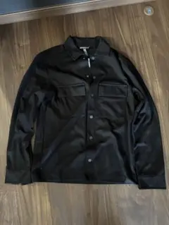 H&M ブラック レギュラーフィット シャツ S