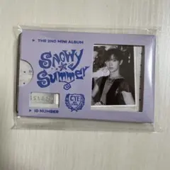 CLOSE YOUR EYES ソンミン Snowy summer IDCard