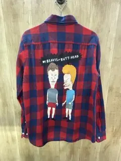 BEAVIS AND BUTT-HEAD ネルシャツ
