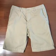 【UNIQLO】ベージュ メンズショートパンツ Sサイズ