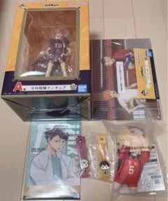 ハイキュー 10周年くじ 日向翔陽 フィギュア 他