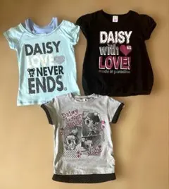 デイジーラバーズDaisy Lovers⭐︎Tシャツ3枚セット120130ナルミヤ