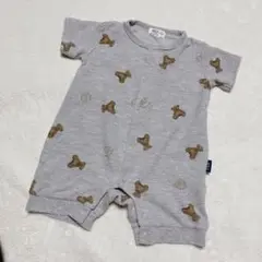 POLO Baby ポロ ベビー ロンパース くま柄 80