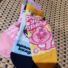おぱんちゅうさぎ　ショート丈　3足　新品