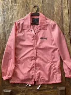 stüssy ピンクジャケット MEDIUM