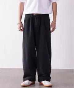 fuv - wide denim pants