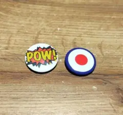 MODS 缶バッジ　2個セット