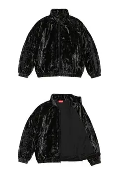 Crushed Velvet Track Jacket