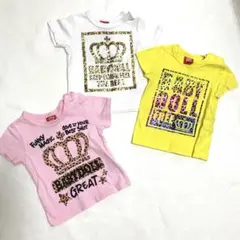ベビードール Tシャツ 80サイズ 3枚セット