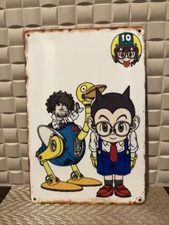 新品　Dr.スランプ　オボッチャマン　ブリキ看板