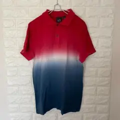 ARMANI EXCHANGE グラデーション半袖ポロシャツ サイズM 美品