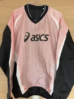 asics ブラック Vネック ピステ