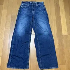 AMERICAN EAGLE ワイドレッグデニム