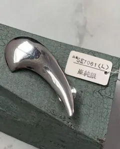 [L-9] SILVER / 5.5g 未使用 シルバーブローチ ヴィンテージ